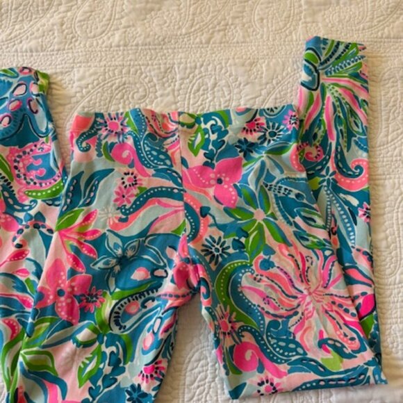 Lilly Pulitzer  Girls Maia Leggings XL - Picture 3 of 4